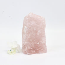 Load image into Gallery viewer, Rose quartz crystal chunk 1.37kg | ASH&amp;STONE Crystals Shop Auckland NZ
