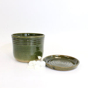 Bespoke NZ handmade ceramic plant holder & dish | ASH&STONE