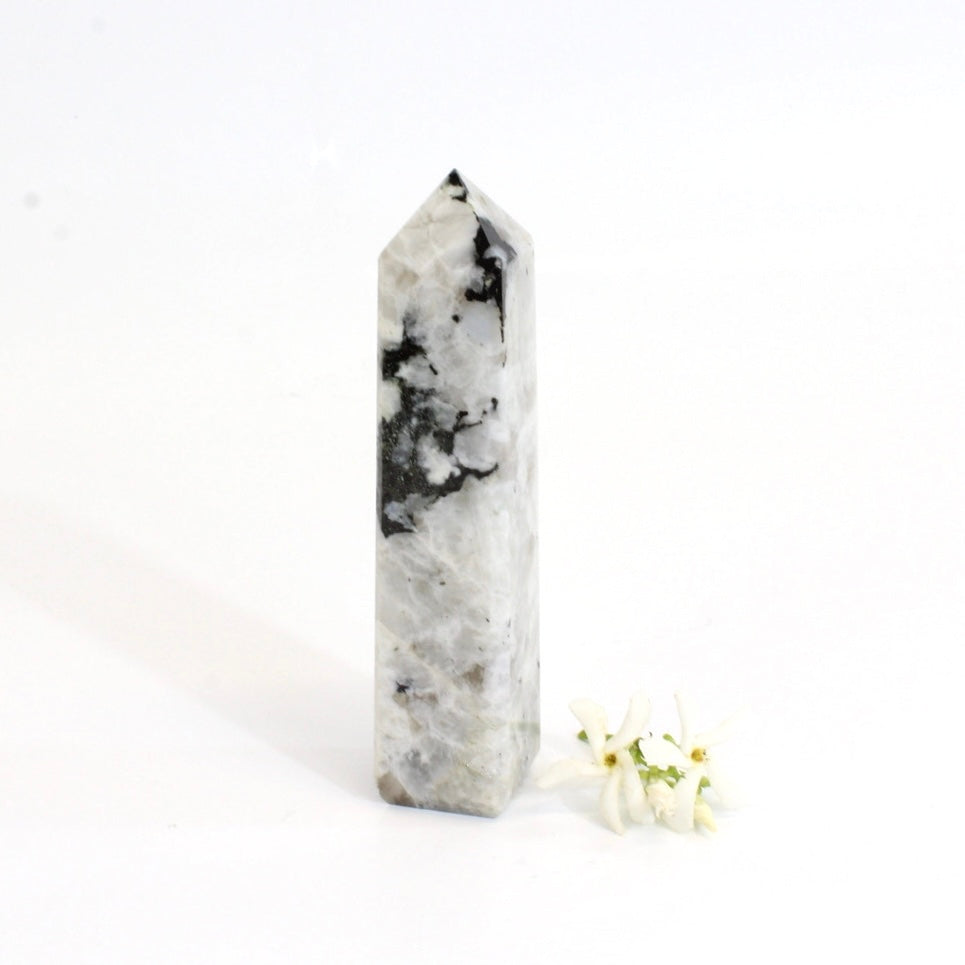 Rainbow moonstone crystal tower | ASH&STONE Crystal Shop Auckland NZ