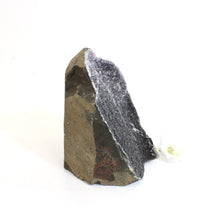 Load image into Gallery viewer, Large black amethyst crystal with purple amethyst inclusions 1.89kg | ASH&amp;STONE Crystals Shop Auckland NZ
