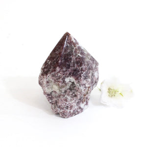 Lepidolite crystal point | ASH&STONE Crystal Shop Auckland NZ
