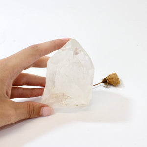 Himalayan clear quartz crystal natural point | ASH&STONE Crystals Shop Auckland NZ