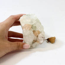 Load image into Gallery viewer, Apophyllite with stilbite crystal cluster | ASH&amp;STONE Crystals Shop Auckland NZ
