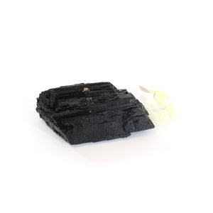 Black tourmaline crystal chunk | ASH&STONE Crystals Shop Auckland NZ