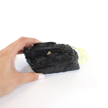 Load image into Gallery viewer, Black tourmaline crystal chunk | ASH&amp;STONE Crystals Shop Auckland NZ
