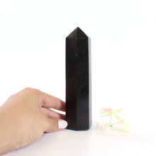 Load image into Gallery viewer, Black tourmaline crystal tower | ASH&amp;STONE Crystals Shop Auckland NZ
