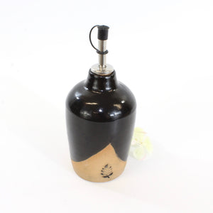 Bespoke NZ handmade large ceramic oil / vinegar dispenser | ASH&STONE Gifts Auckland NZ