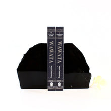 Load image into Gallery viewer, Large black obsidian bookends | ASH&amp;STONE Crystals Shop Auckland NZ
