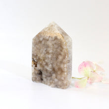 Load image into Gallery viewer, Agate crystal point with druzy | ASH&amp;STONE Crystals Shop Auckland NZ
