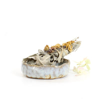 Load image into Gallery viewer, Bespoke ceramic and sage cleansing pack | ASH&amp;STONE Crystals &amp; Ceramics Auckland NZ
