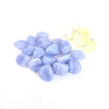 Blue lace agate tumblestone  ASH&STONE Crystals Shop