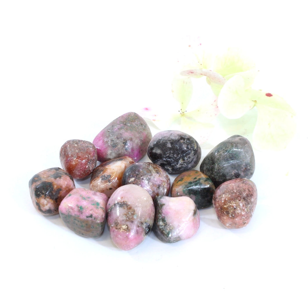 Pink Cobaltoan Crystal Tumblestone | ASH&STONE Crystals Shop Auckland NZ