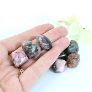 Pink Cobaltoan Crystal Tumblestone | ASH&STONE Crystals Shop Auckland NZ