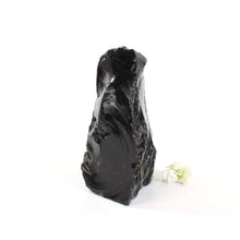 Load image into Gallery viewer, Black obsidian cut base | ASH&amp;STONE Crystals Shop Auckland NZ
