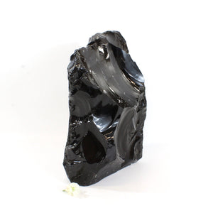 Large black obsidian 8.93kg | ASH&STONE Auckland NZ