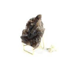 Load image into Gallery viewer, Smoky quartz crystal cluster on stand | ASH&amp;STONE Crystals Shop Auckland NZ
