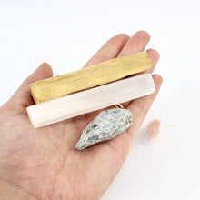 Load image into Gallery viewer, Palo santo cleansing crystal pack | ASH&amp;STONE Crystals Shop Auckland NZ
