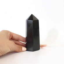 Load image into Gallery viewer, Black tourmaline crystal point | ASH&amp;STONE Crystals Shop Auckland NZ
