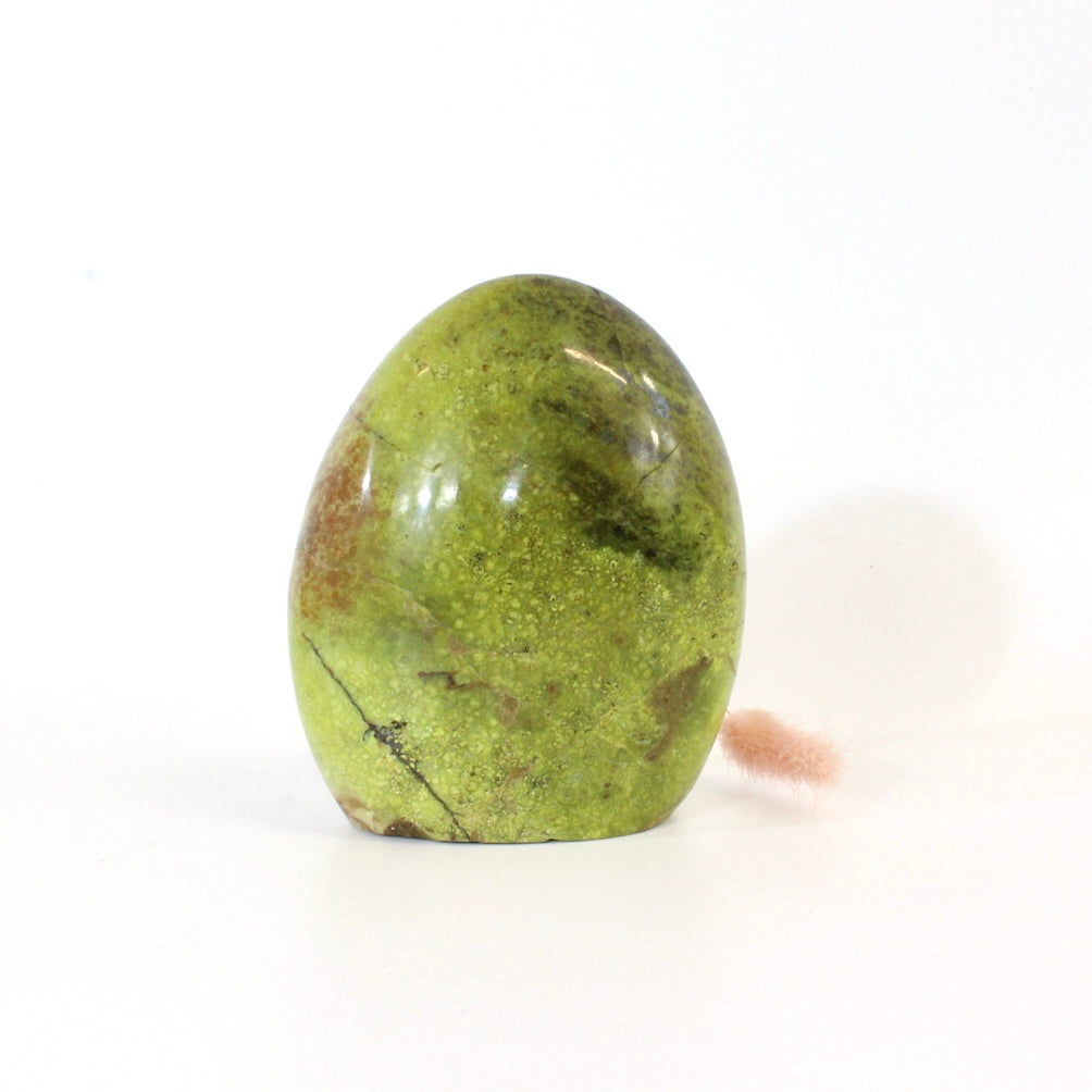 Green opal polished crystal free form | ASH&STONE Crystals Shop Auckland NZ