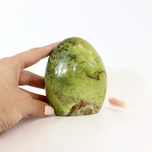 Green opal polished crystal free form | ASH&STONE Crystals Shop Auckland NZ