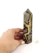 Load image into Gallery viewer, Septarian crystal polished tower | ASH&amp;STONE Crystals Shop Auckland NZ
