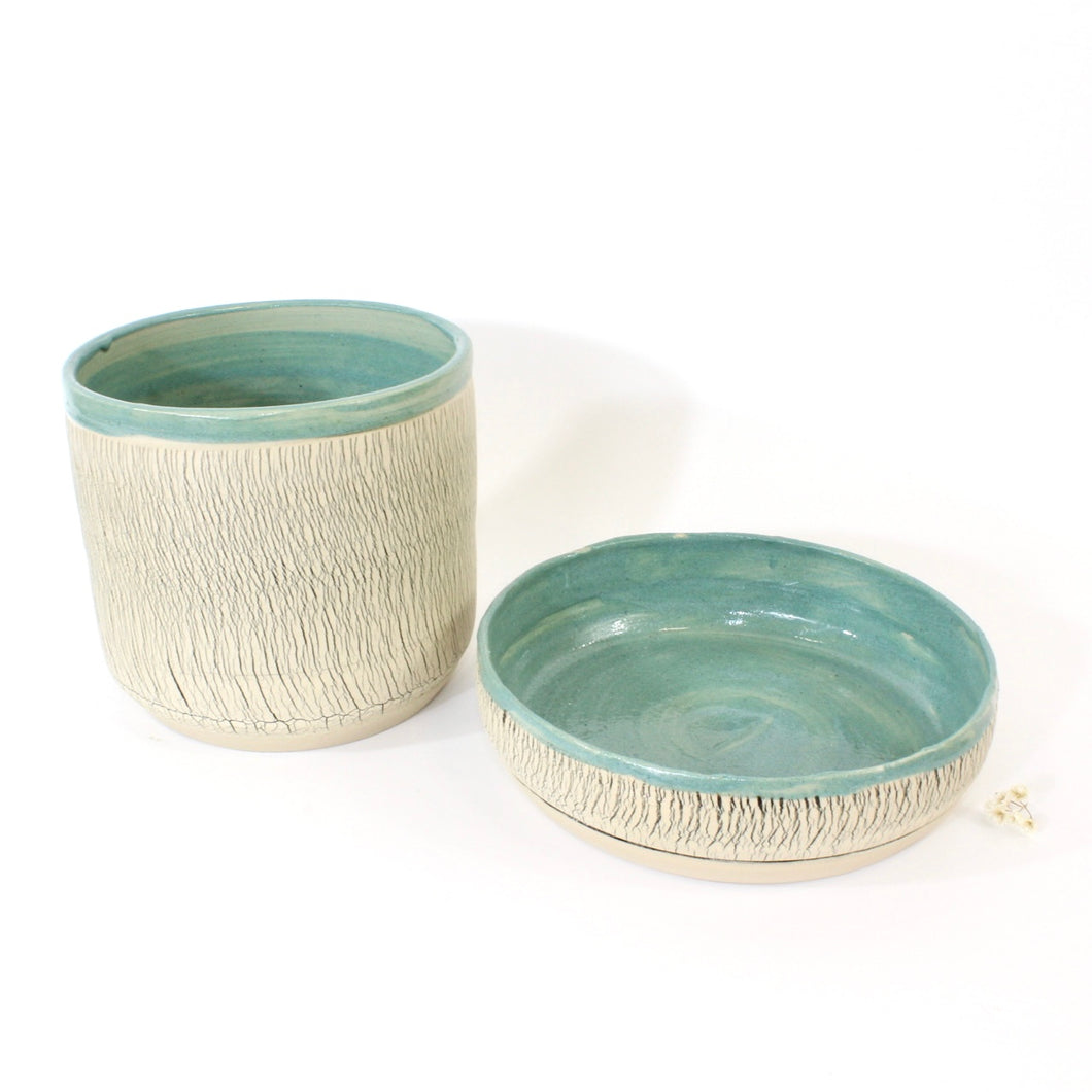Bespoke NZ handmade ceramic plant holder & dish | ASH&STONE Ceramics Shop Auckland NZ