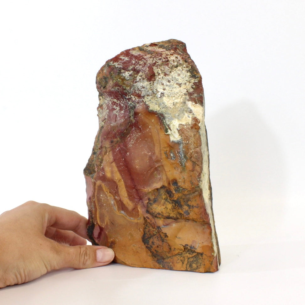 Large red jasper raw crystal chunk 3.05kg | ASH&STONE Crystals Shop Auckland NZ