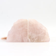 Load image into Gallery viewer, Rose quartz crystal bookends | ASH&amp;STONE Crystals Shop Auckland NZ
