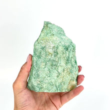 Load and play video in Gallery viewer, Crystals NZ: Fuchsite crystal tower with cut base
