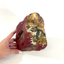 Load and play video in Gallery viewer, Large red jasper raw crystal chunk 5.026kg | ASH&amp;STONE Crystals Shop Auckland NZ
