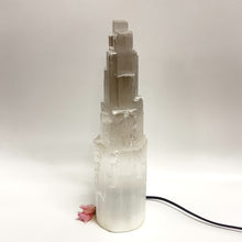 Load and play video in Gallery viewer, Extra large selenite crystal lamp 3.86kg | ASH&amp;STONE Crystals Auckland NZ
