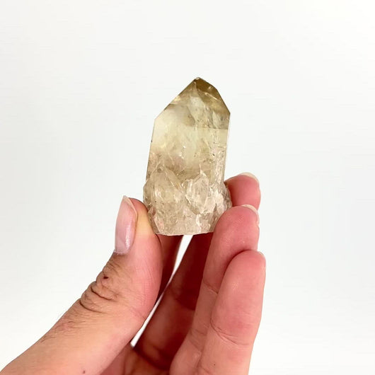 Crystals NZ: Kundalini Natural Citrine Crystal Cluster - rare