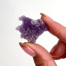 Load and play video in Gallery viewer, Crystals NZ: Grape agate crystal cluster - rare
