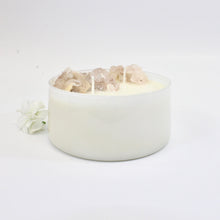 Load image into Gallery viewer, Large bespoke crystal garden | Himalayan quartz crystal artisan candle
