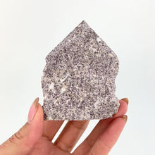 Load and play video in Gallery viewer, Crystals NZ: Lepidolite crystal point
