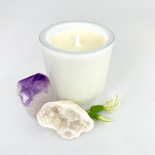 Load image into Gallery viewer, Candle &amp; Crystal Gift Packs NZ: Purple Reign candle &amp; crystal pack
