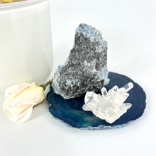 Load image into Gallery viewer, Candles &amp; Crystals NZ: Bespoke French Pear candle &amp; crystals interior gift pack
