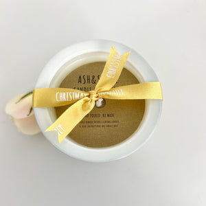 Artisan Soy Candle: Christmas Lily