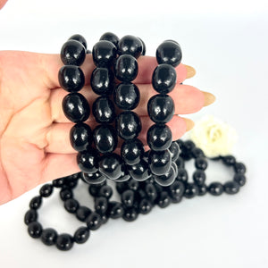 Crystal Jewellery NZ: Black obsidian crystal bracelet