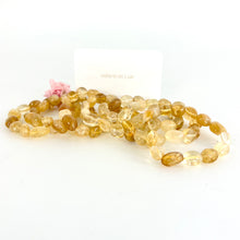 Load image into Gallery viewer, Crystal Jewellery NZ: Citrine crystal bracelet
