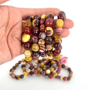 Crystal Jewellery NZ: Mookaite crystal bracelet