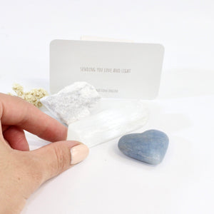 Calm crystal pack - release anxiety | ASH&STONE Crystals Shop Auckland NZ
