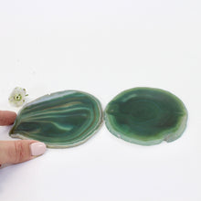 Load image into Gallery viewer, Agate crystal coaster set | ASH&amp;STONE Crystals Shop
