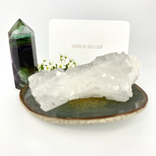 Load image into Gallery viewer, Crystal Packs NZ: Bespoke crystal meditation pack with bespoke NZ ceramic bowl
