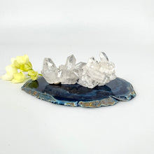 Load image into Gallery viewer, Crystal Packs NZ: Fresh energy clear quartz crystal interior pack
