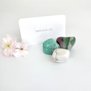 Crystal Packs NZ: Goddess crystal pack with optional crystals pouch