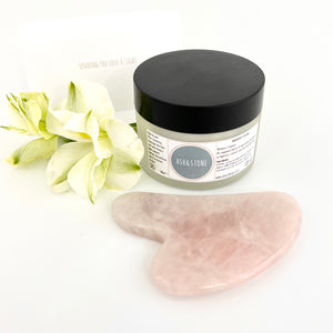 Crystal Gift Pack NZ: Nourish skincare pack with gua sha