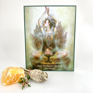 Crystal Packs NZ: Kuan Yin oracle journal & crystal pack
