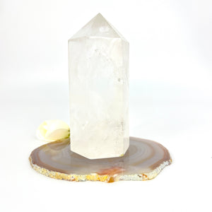 Crystal Packs NZ: Large fresh energy clear quartz crystal interior pack