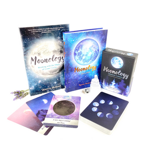 Crystal Packs NZ: The ultimate Moonology pack with 2022 diary, oracle pack & crystals